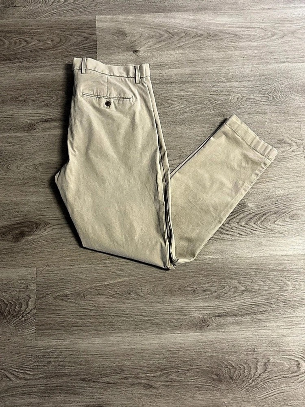 Gap Skinny Khakis Cotton Chinos Beige Waist 32